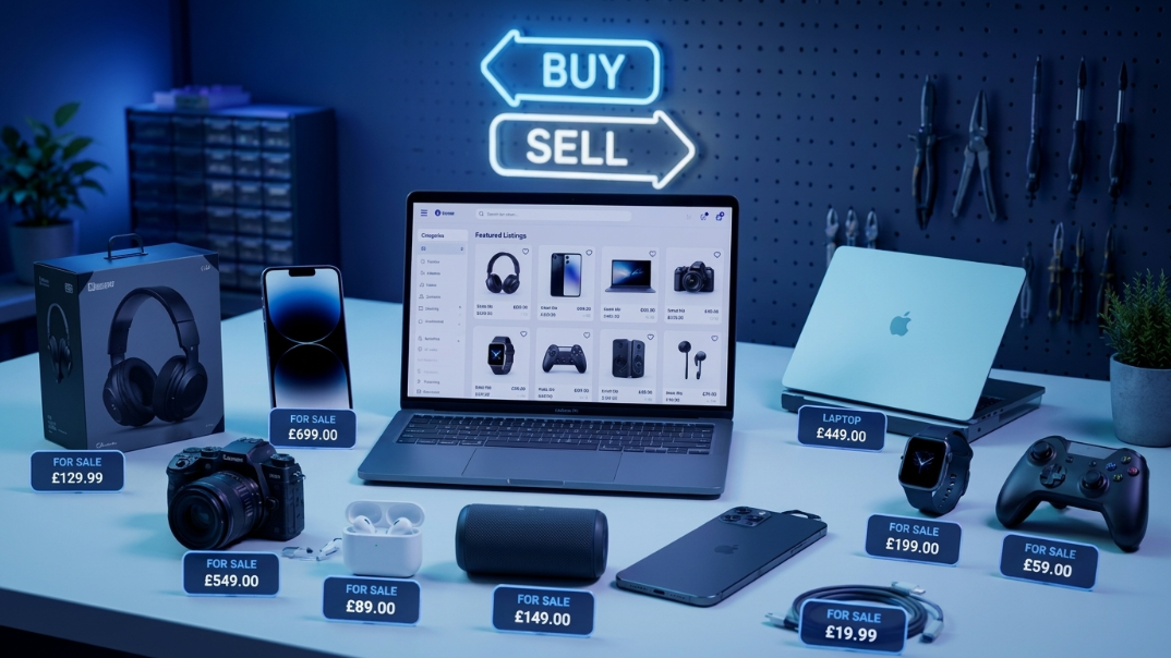 Smartphones, laptop and accessories available to buy and sell